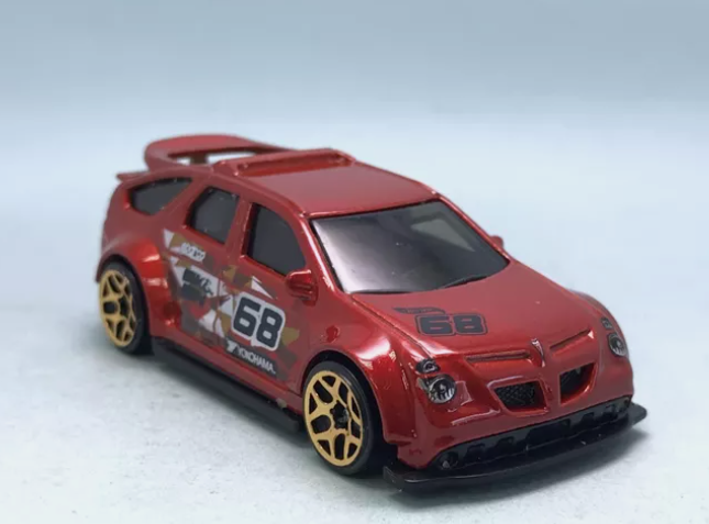 Hot Wheels 2024 #111/250 Pontiac Aztek Custom, NEW/LOOSE, red
