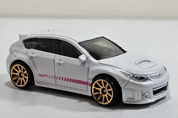 Hot Wheels 2023 #021/250 Subaru WRX STI, NEW/LOOSE, white