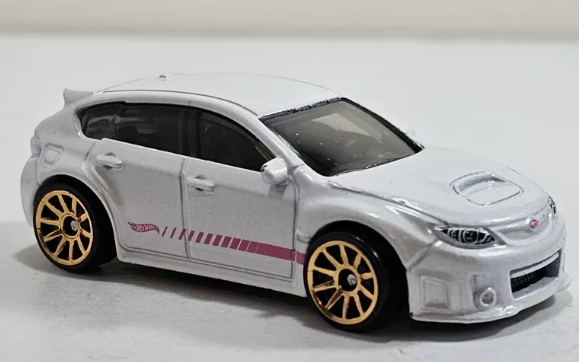 Hot Wheels 2023 #021/250 Subaru WRX STI, NEW/LOOSE, white