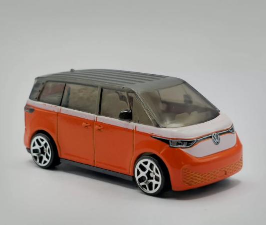 Hot Wheels 2024 202 250 Volkswagen ID. Buzz NEW LOOSE orange Ignition Diecast
