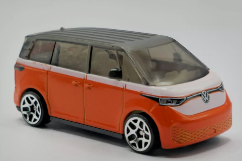 Hot Wheels 2024 #202/250 Volkswagen ID. Buzz, NEW/LOOSE, orange