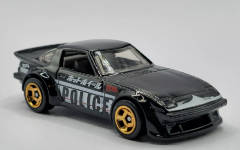 Hot Wheels 2024 #080/250 Mazda RX-7, NEW/LOOSE, black