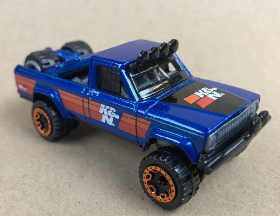 Hot Wheels 2024 #091/250 '73 Jeep J10, NEW/LOOSE, blue