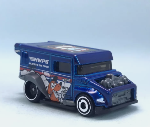 Hot Wheels 2024 #164/250 Mailed It!, NEW/LOOSE, blue