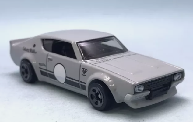 Hot Wheels 2024 #191/250 Nissan Skyline 2000GT-R LBWK, NEW/LOOSE, grey