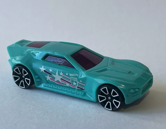 Hot Wheels 2024 Multipack Exclusive, Bullet Proof, NEW/LOOSE, cyan