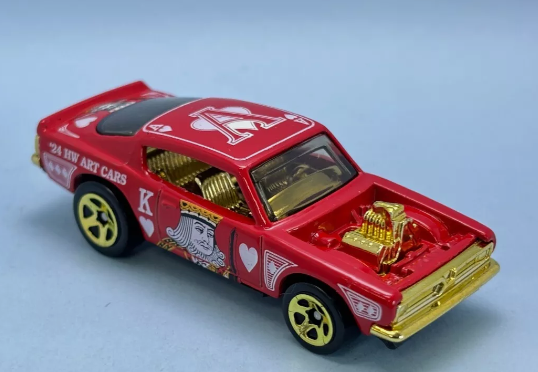 Hot Wheels 2024 #152/250 King Kuda, NEW/LOOSE, red