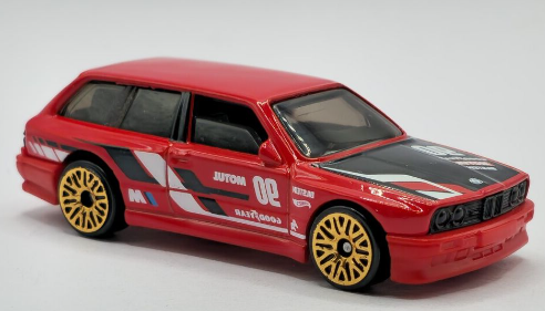 Hot Wheels 2024 #138/250 BMW M3 Wagon, NEW/LOOSE, red