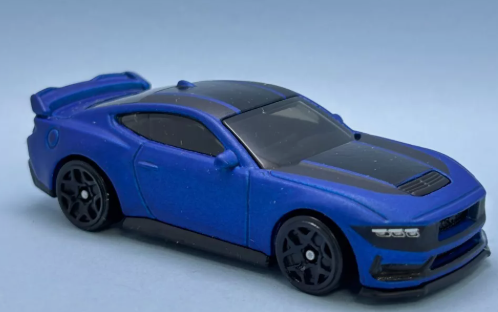 Hot Wheels 2024 #250/250 Ford Mustang Dark Horse, NEW/LOOSE, matte blue