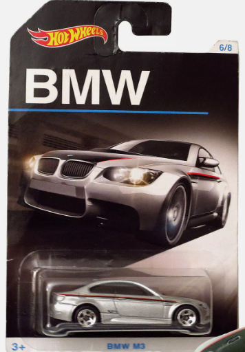 Hot Wheels 'Walmart Exclusive' BMW Set M3, silver