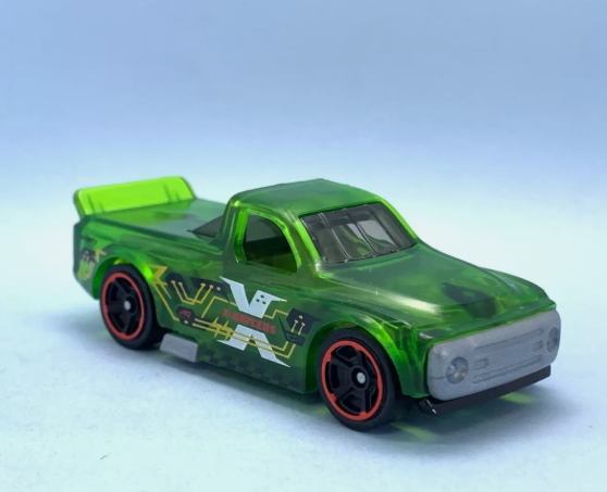 Hot Wheels 2025 #014/250 Draftnator, NEW/LOOSE, clear green
