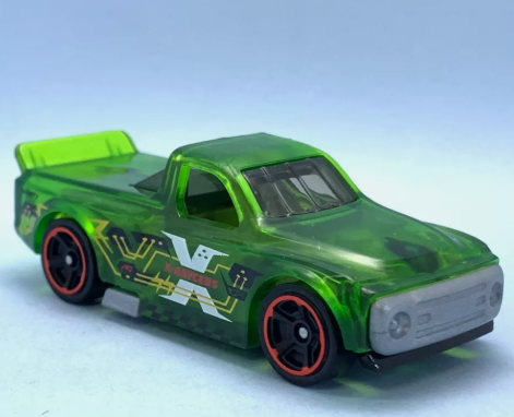 Hot Wheels 2025 #014/250 Draftnator, NEW/LOOSE, clear green