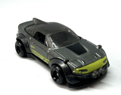 Hot Wheels 2025 #001/250 Mazda MX-5 Miata, NEW/LOOSE, dark grey