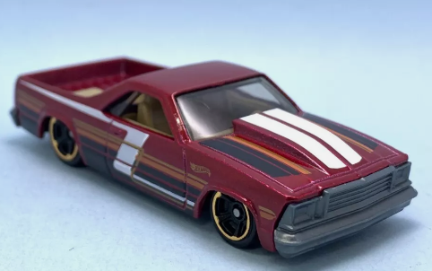 Hot Wheels 2025 #043/250 '80 El Camino, NEW/LOOSE, red