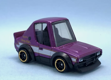Hot Wheels 2025 #026/250 Nissan Skyline 2000GT-R LBWK (Tooned), NEW/LOOSE, purple
