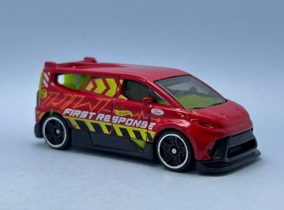 Hot Wheels 2025 #017/250 Ford Performance Supervan 4, TREASURE HUNT, NEW/LOOSE, red