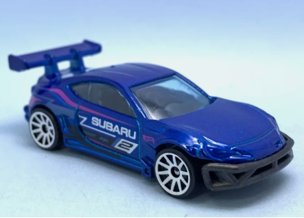 Hot Wheels 2025 #048/250 Subaru BRZ, NEW/LOOSE, blue
