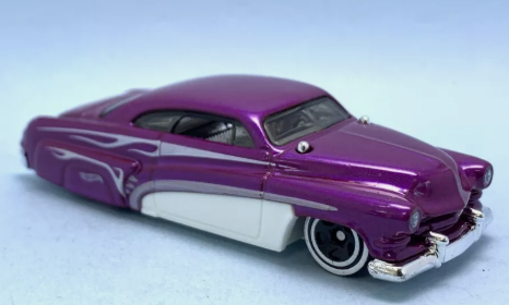 Hot Wheels 2025 #046/250 Hirohata Merc, NEW/LOOSE, purple