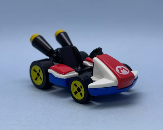 Hot Wheels 2025 #030/250 Standard Kart, NEW/LOOSE, red/white/blue