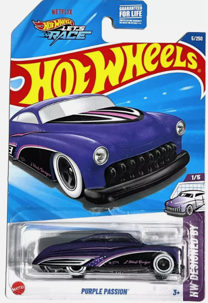 Hot Wheels 2025 #005/250 Purple Passion, purple