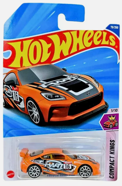 Hot Wheels 2025 #079/250 Toyota GR86 Cup, orange