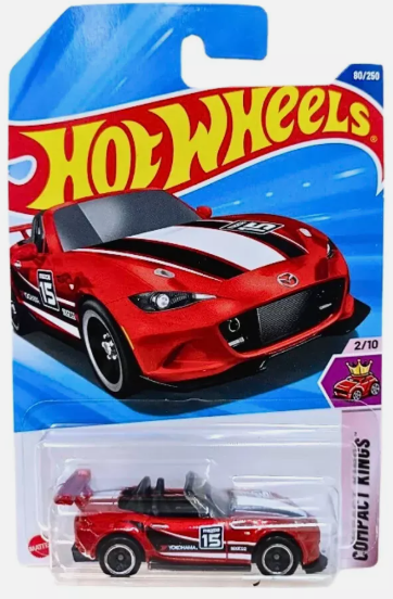 Hot Wheels 2025 #080/250 '15 Mazda MX-5 Miata, red