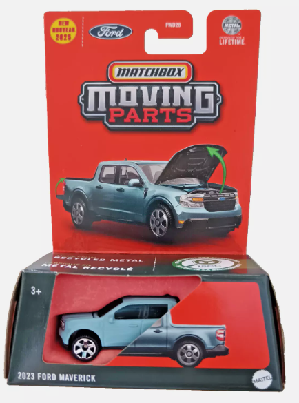 Matchbox 2025 Moving Parts 2023 Ford Maverick, light blue