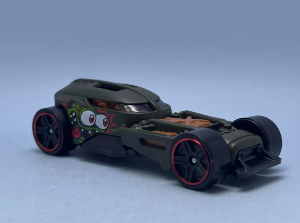 Hot Wheels 2025 #070/250 HW50 Concept, NEW/LOOSE, matte dark green