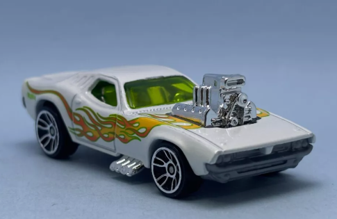 Hot Wheels 2025 #067/250 Rodger Dodger, NEW/LOOSE, white