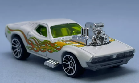 Hot Wheels 2025 #067/250 Rodger Dodger, NEW/LOOSE, white