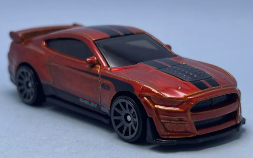 Hot Wheels 2025 #073/250 2020 Ford Mustang Shelby GT500, NEW/LOOSE, burnt orange