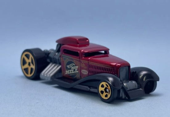 Hot Wheels 2025 #097/250 Mid Mill, NEW/LOOSE, red