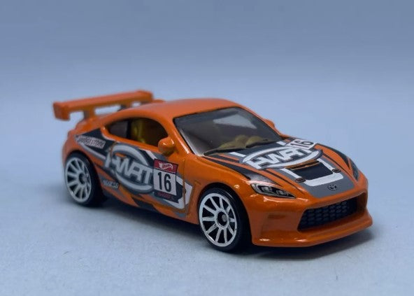 Hot Wheels 2025 #079/250 Toyota GR86 Cup, NEW/LOOSE, orange