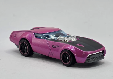Hot Wheels 2025 #108/250 Slide-Burn,NEW/LOOSE, pink
