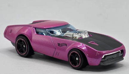 Hot Wheels 2025 #108/250 Slide-Burn,NEW/LOOSE, pink