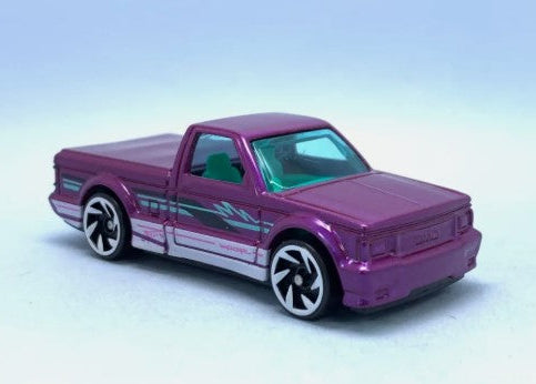 Hot Wheels 2025 #119/250 '91 GMC Syclone, NEW/LOOSE, purple