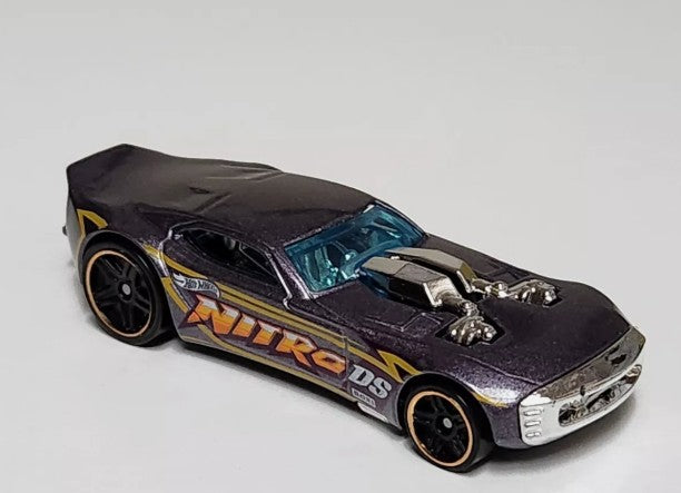 Hot Wheels 2024 Multipack Exclusive Nitro Doorslammer, NEW/LOOSE, gunmetal grey