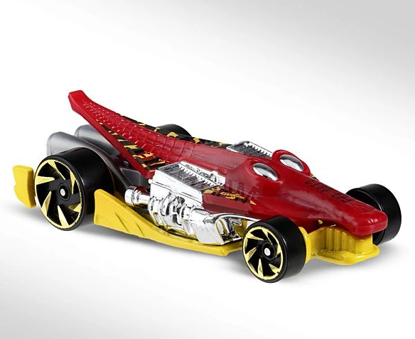 Hot Wheels 2019 #170/250 Croc Rod, NEW/LOOSE, red