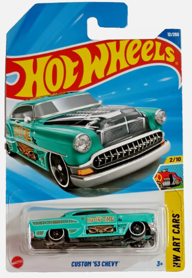 Hot Wheels 2025 #012/250 Custom '53 Chevy, aqua