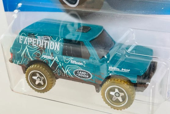 Hot Wheels 2022 #159/250 Range Rover Classic, NEW/LOOSE, teal