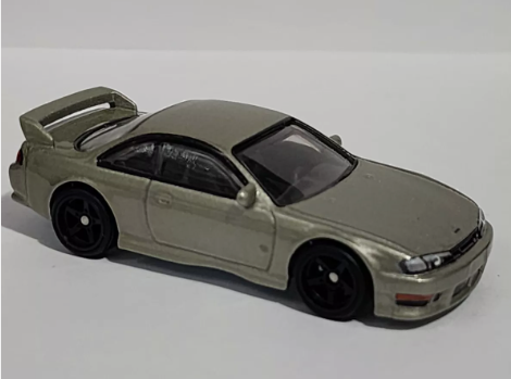 Hot Wheels 2024 Slide Street 2 Nissan 240SX (S14), NEW/LOOSE, grey