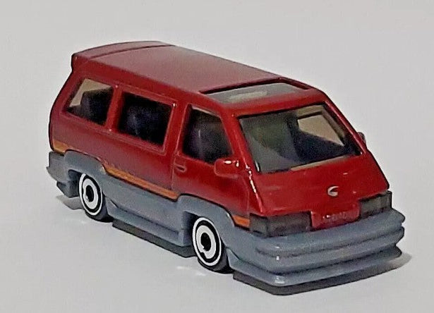 Hot Wheels 2022 #173/250 '86 Toyota Van, NEW/LOOSE, metalflake red