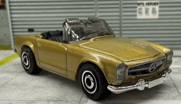 Matchbox 2025 #046/125 '63 Mercedes-Benz 230 SL, NEW/LOOSE, gold