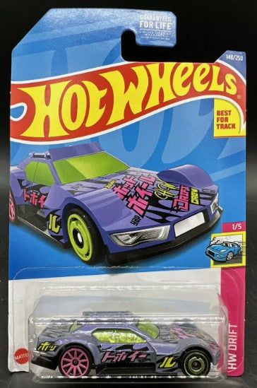 Hot Wheels 2022 #148/250 Driftsta, metalflake purple