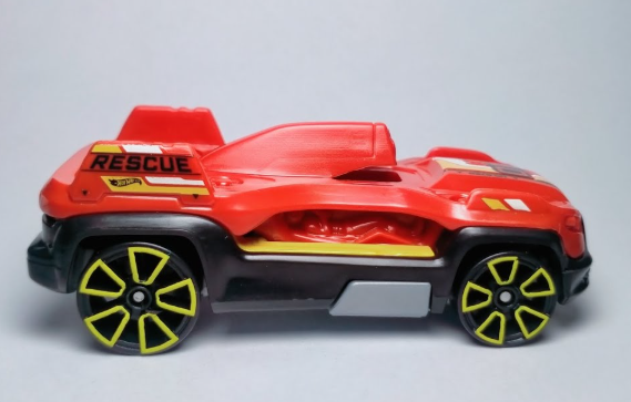 Hot Wheels 2022 #239/250 Drone Duty, NEW/LOOSE, red