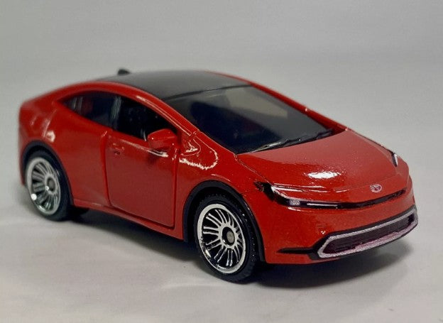 Matchbox 2024 Moving Parts 2023 Toyota Prius Prime, NEW/LOOSE, red