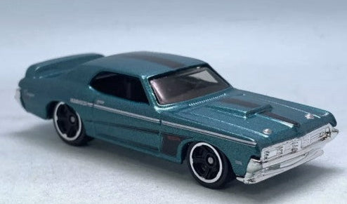 Hot Wheels 2024 #171/250 '69 Mercury Cougar Eliminator, NEW/LOOSE, teal