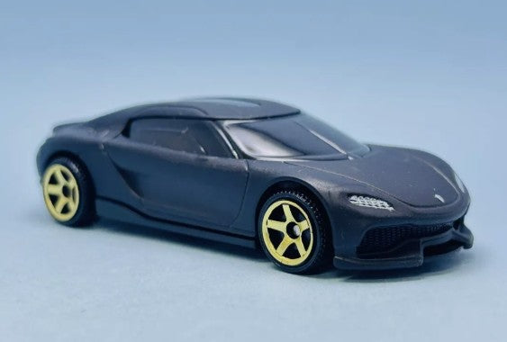 Matchbox 2025 #055/125 2021 Koenigsegg Gemera, NEW/LOOSE, flat black