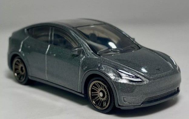 Matchbox 2023 Multipack Exclusive, Tesla Model Y, NEW/LOOSE, metalflake grey