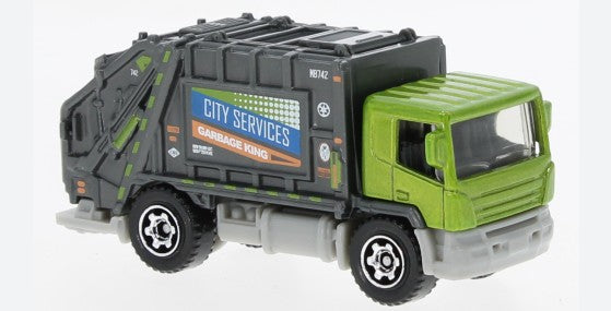 Matchbox 2024 #032/100 Garbage King, NEW/LOOSE, green/grey